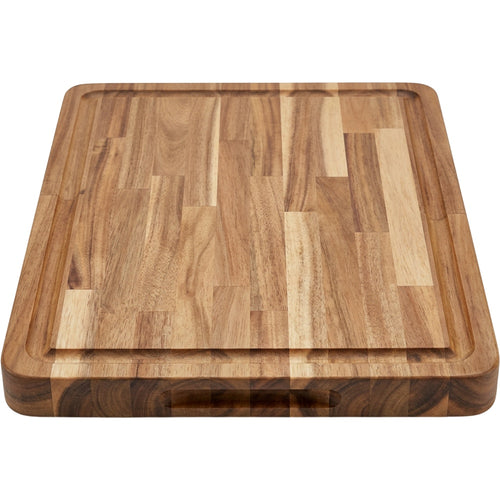 Sokvu End-Grain Acacia Cutting Board 16 x 11 Inch with Juice Groove - Product view